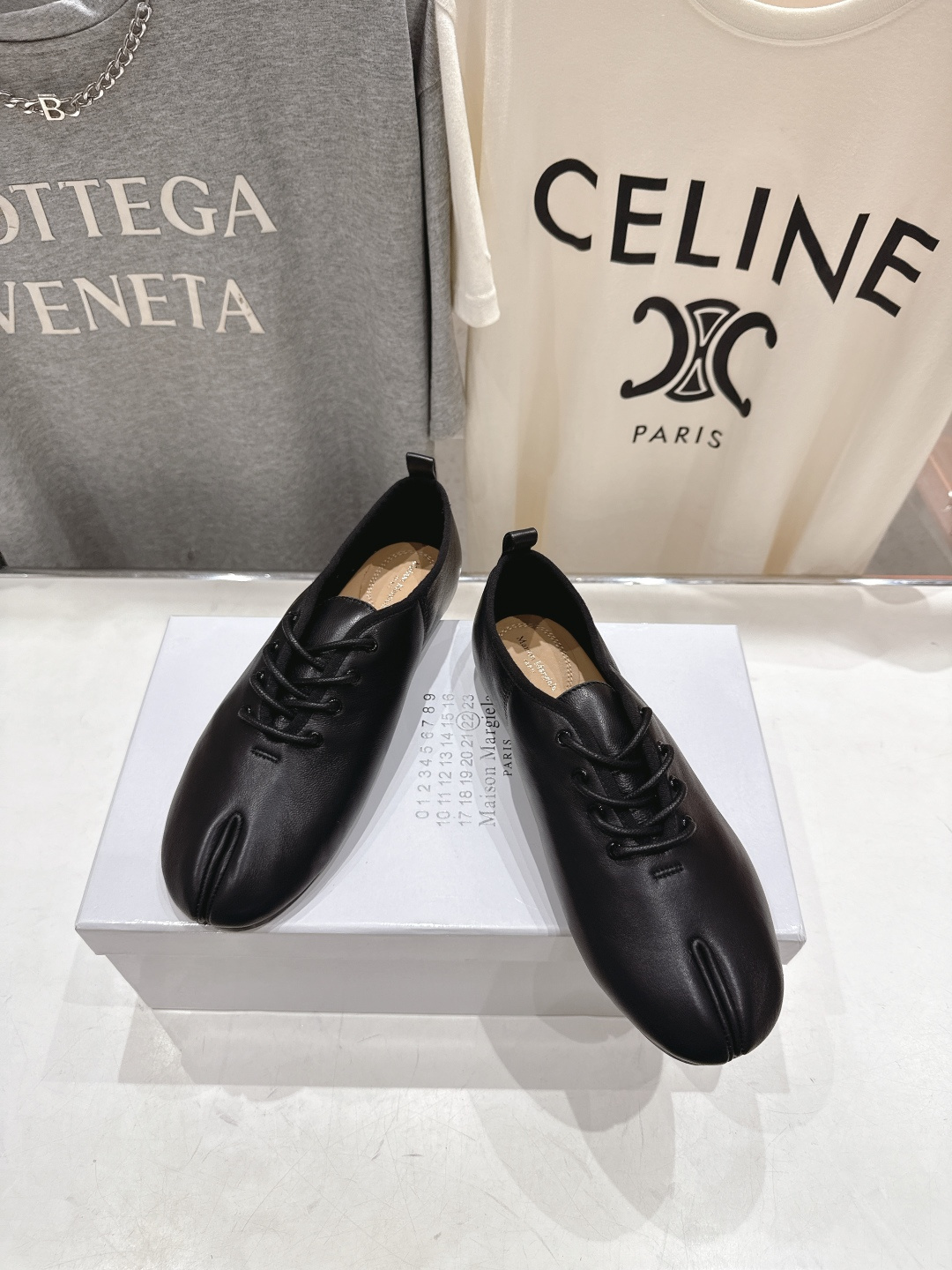 高版本出厂 Maison Margiel* 2026ss早春走秀新款MM6马吉拉新品分趾小皮鞋休闲鞋👞✅