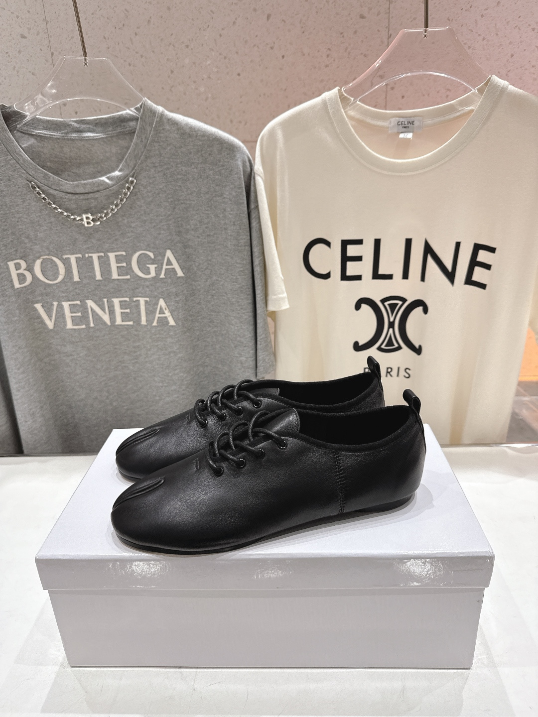 高版本出厂 Maison Margiel* 2026ss早春走秀新款MM6马吉拉新品分趾小皮鞋休闲鞋👞✅