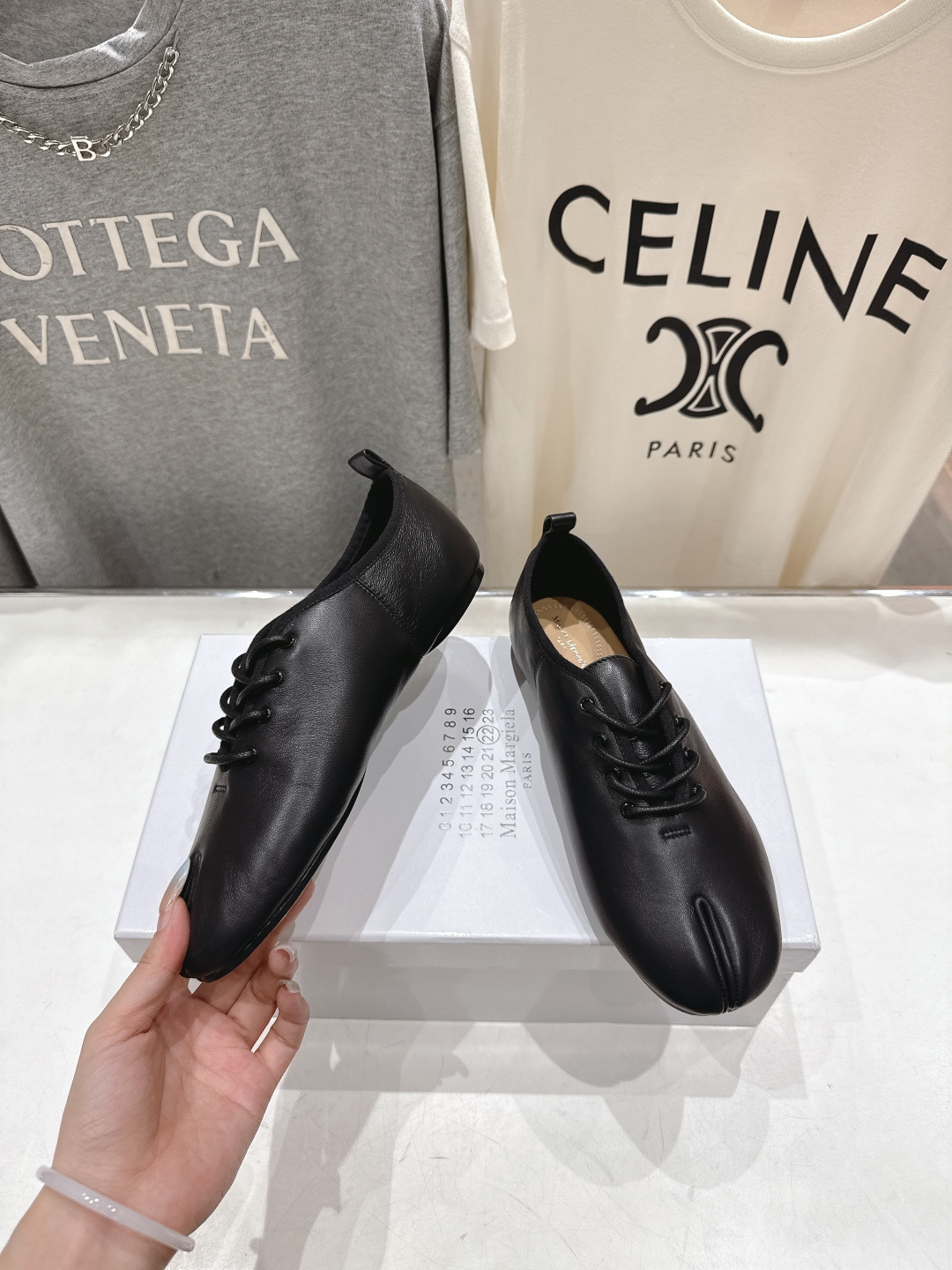 高版本出厂 Maison Margiel* 2026ss早春走秀新款MM6马吉拉新品分趾小皮鞋休闲鞋👞✅