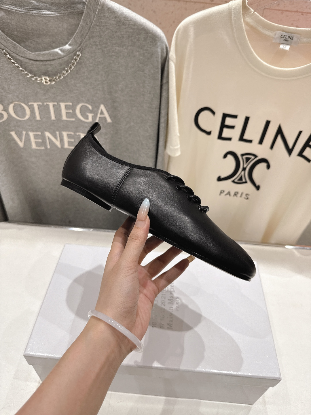 高版本出厂 Maison Margiel* 2026ss早春走秀新款MM6马吉拉新品分趾小皮鞋休闲鞋👞✅