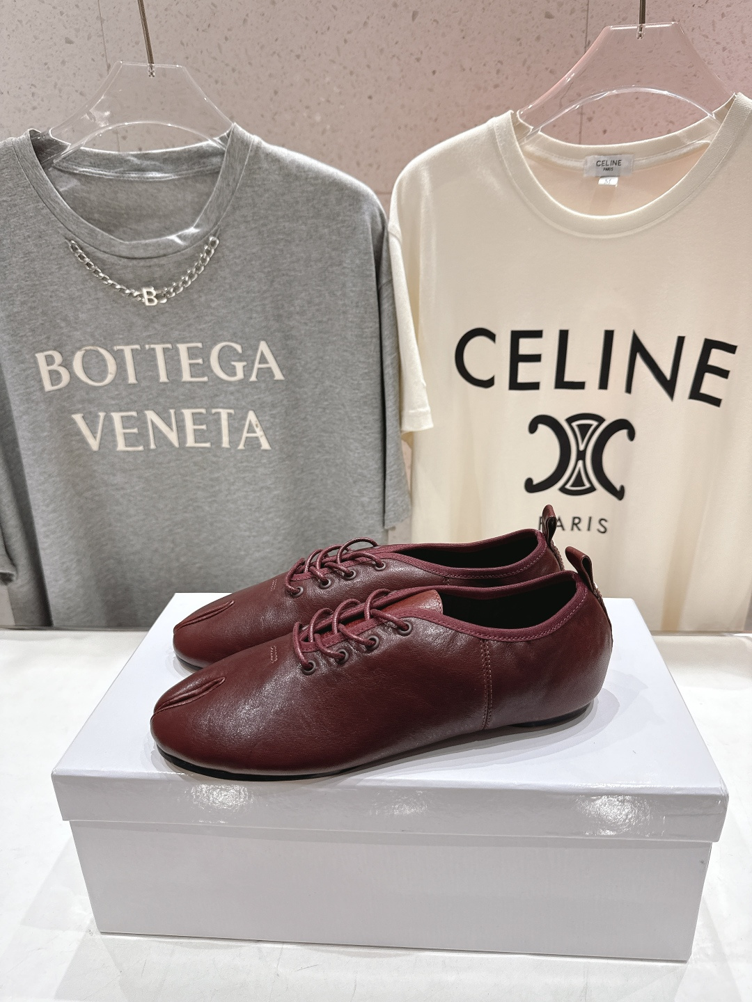 高版本出厂 Maison Margiel* 2026ss早春走秀新款MM6马吉拉新品分趾小皮鞋休闲鞋👞✅