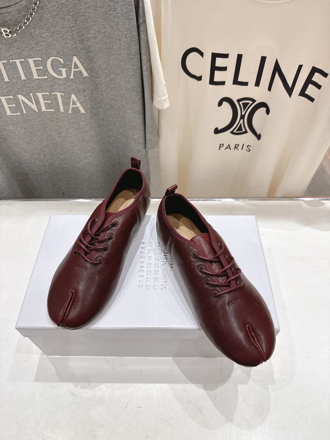 高版本出厂 Maison Margiel* 2026ss早春走秀新款MM6马吉拉新品分趾小皮鞋休闲鞋👞✅