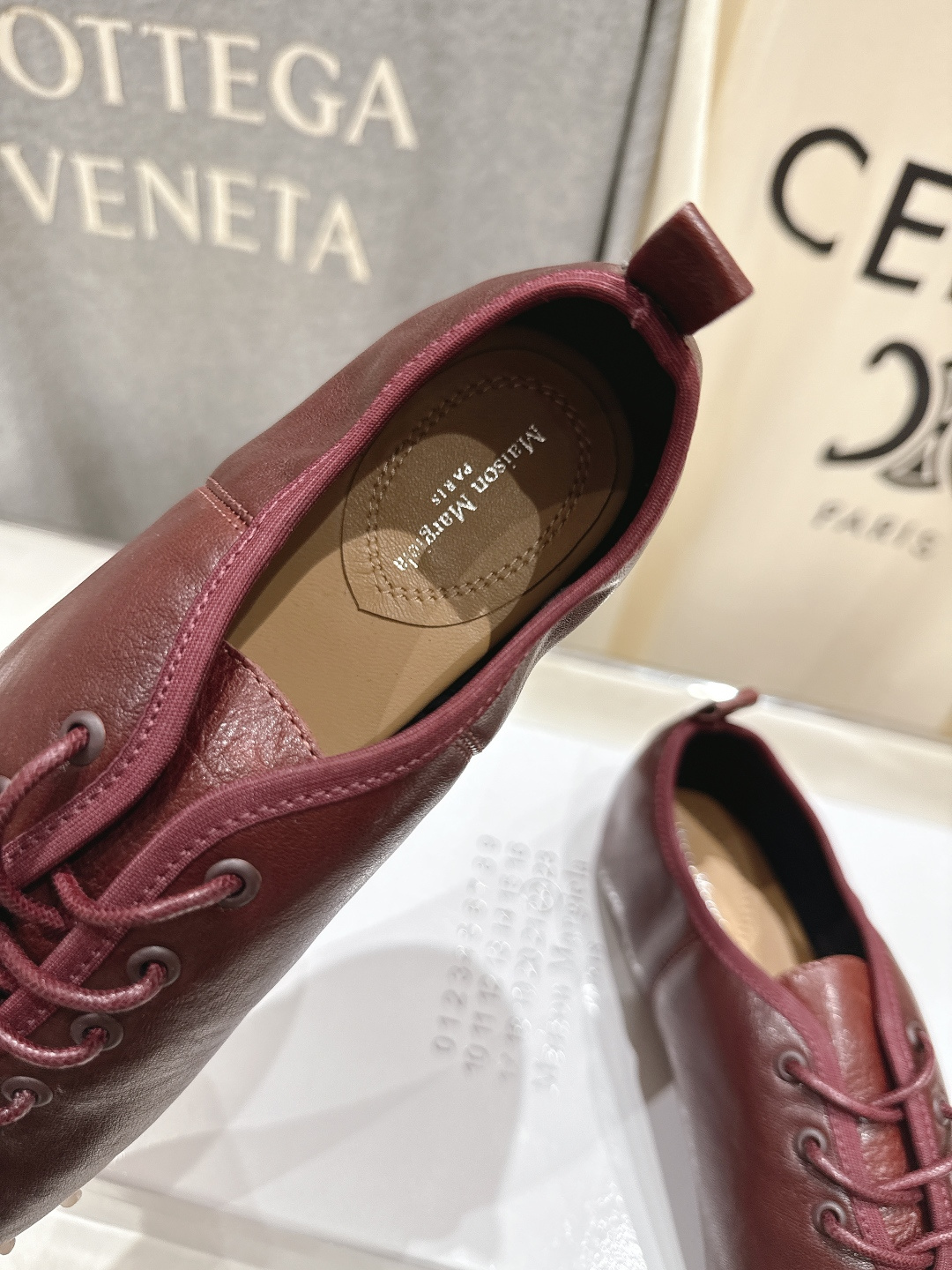 高版本出厂 Maison Margiel* 2026ss早春走秀新款MM6马吉拉新品分趾小皮鞋休闲鞋👞✅