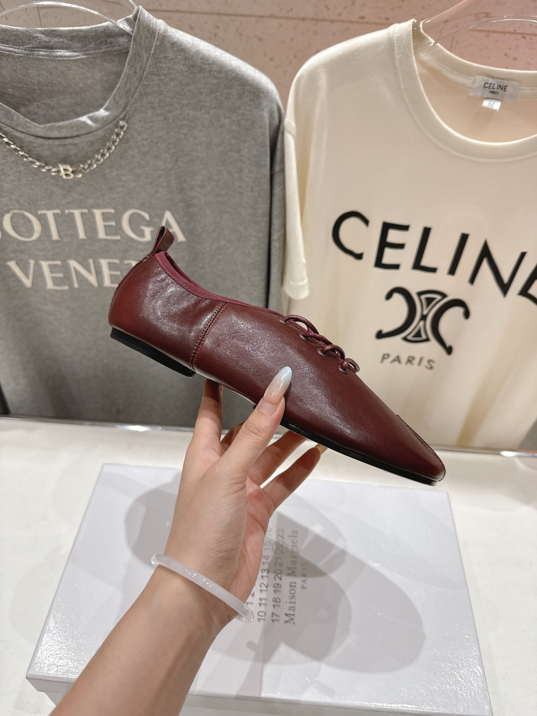 高版本出厂 Maison Margiel* 2026ss早春走秀新款MM6马吉拉新品分趾小皮鞋休闲鞋👞✅