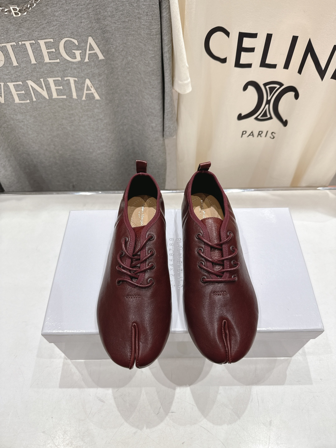 高版本出厂 Maison Margiel* 2026ss早春走秀新款MM6马吉拉新品分趾小皮鞋休闲鞋👞✅