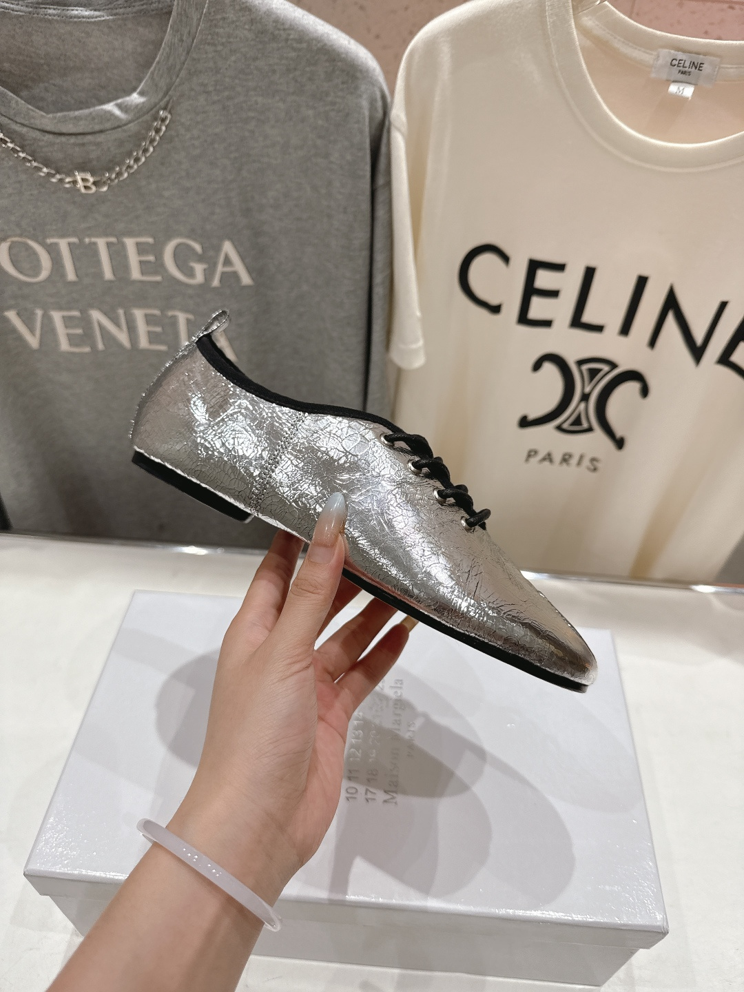 高版本出厂 Maison Margiel* 2026ss早春走秀新款MM6马吉拉新品分趾小皮鞋休闲鞋👞✅