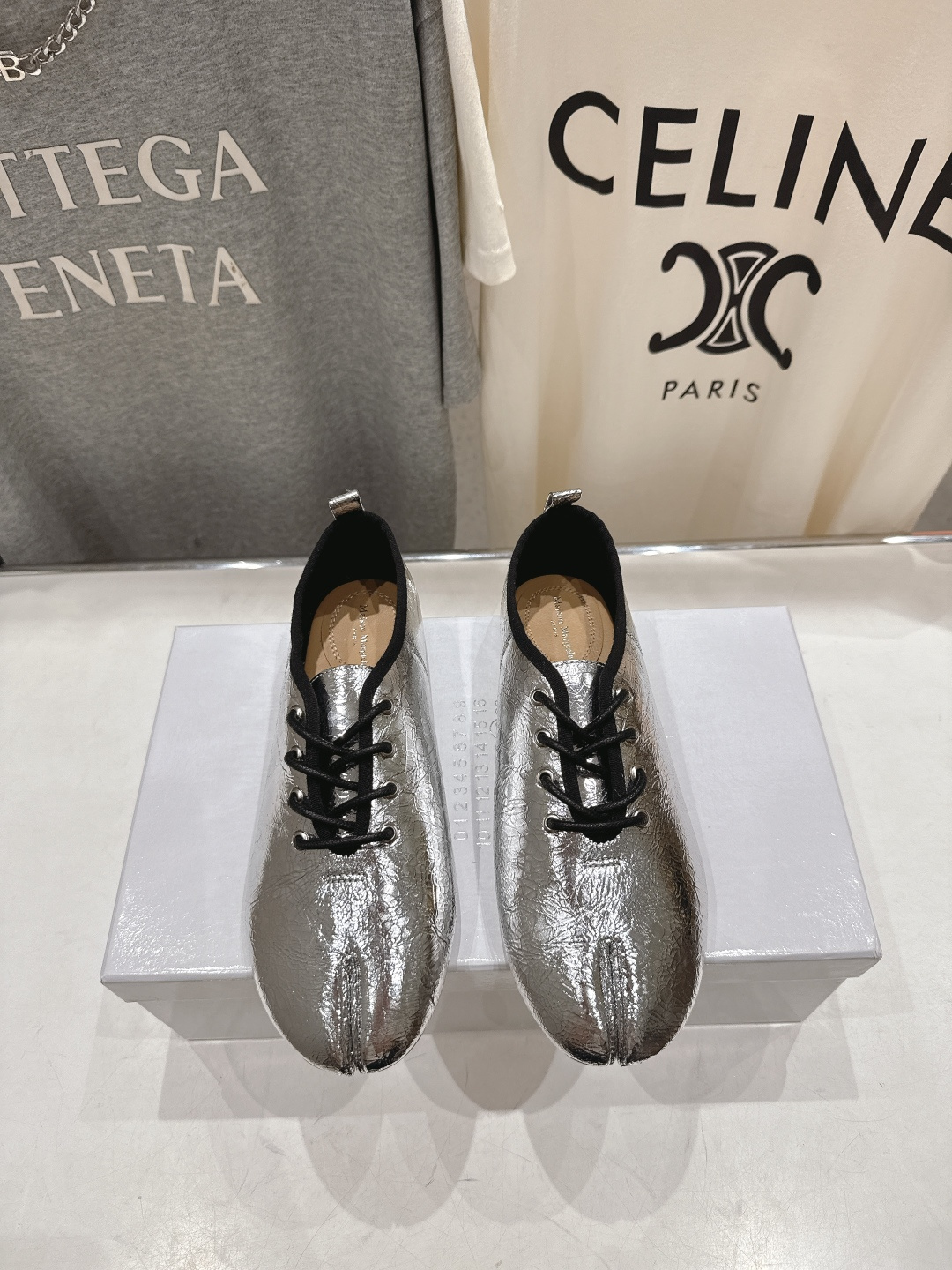 高版本出厂 Maison Margiel* 2026ss早春走秀新款MM6马吉拉新品分趾小皮鞋休闲鞋👞✅