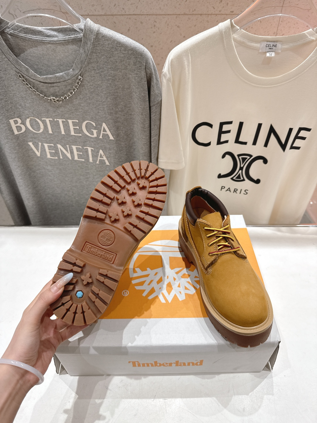 高版本出厂 Timberland添柏岚F035 26ss新款厚底大黄蜂大头鞋休闲鞋单鞋经典永不过时！耐穿