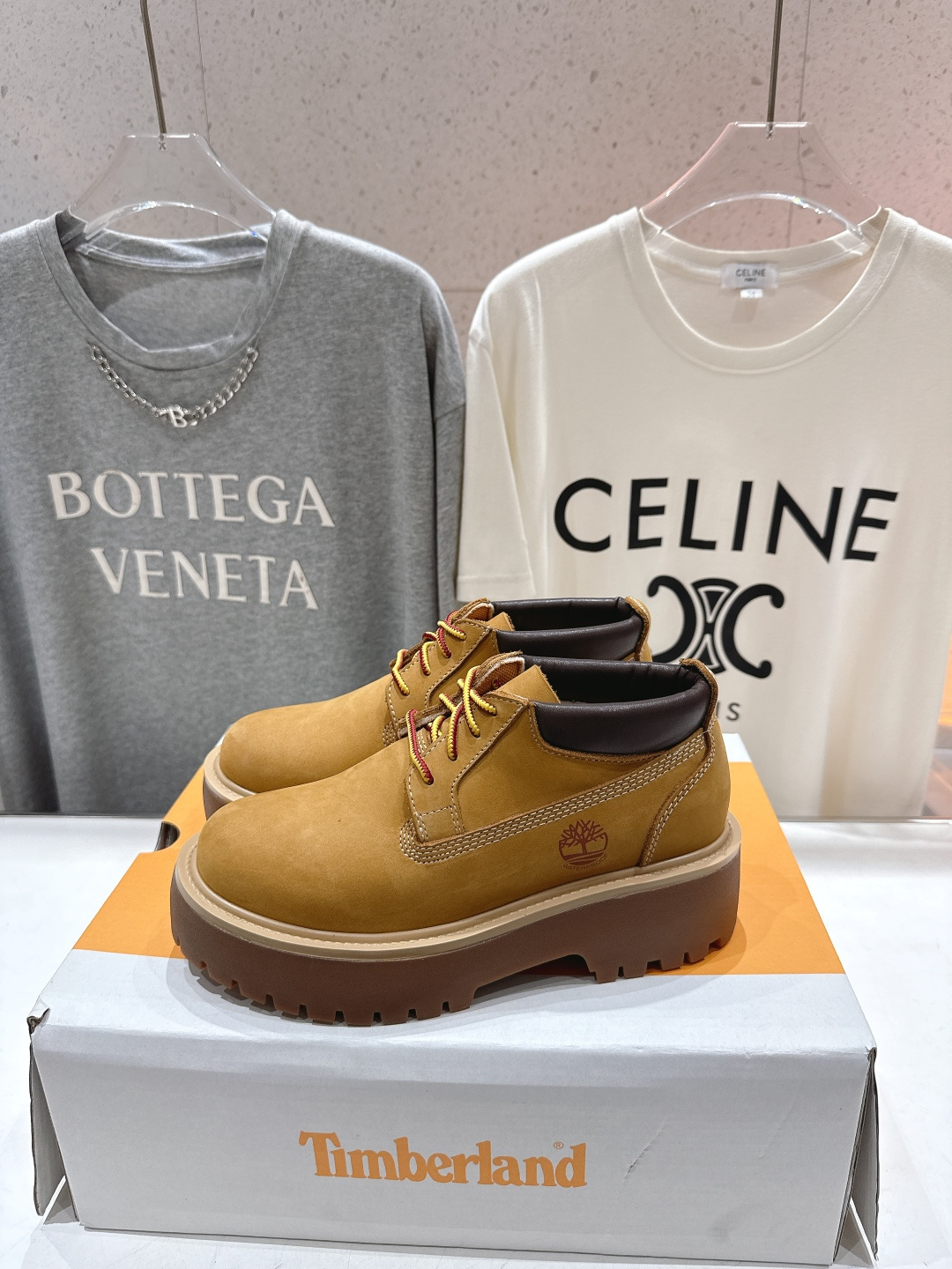 高版本出厂 Timberland添柏岚F035 26ss新款厚底大黄蜂大头鞋休闲鞋单鞋经典永不过时！耐穿