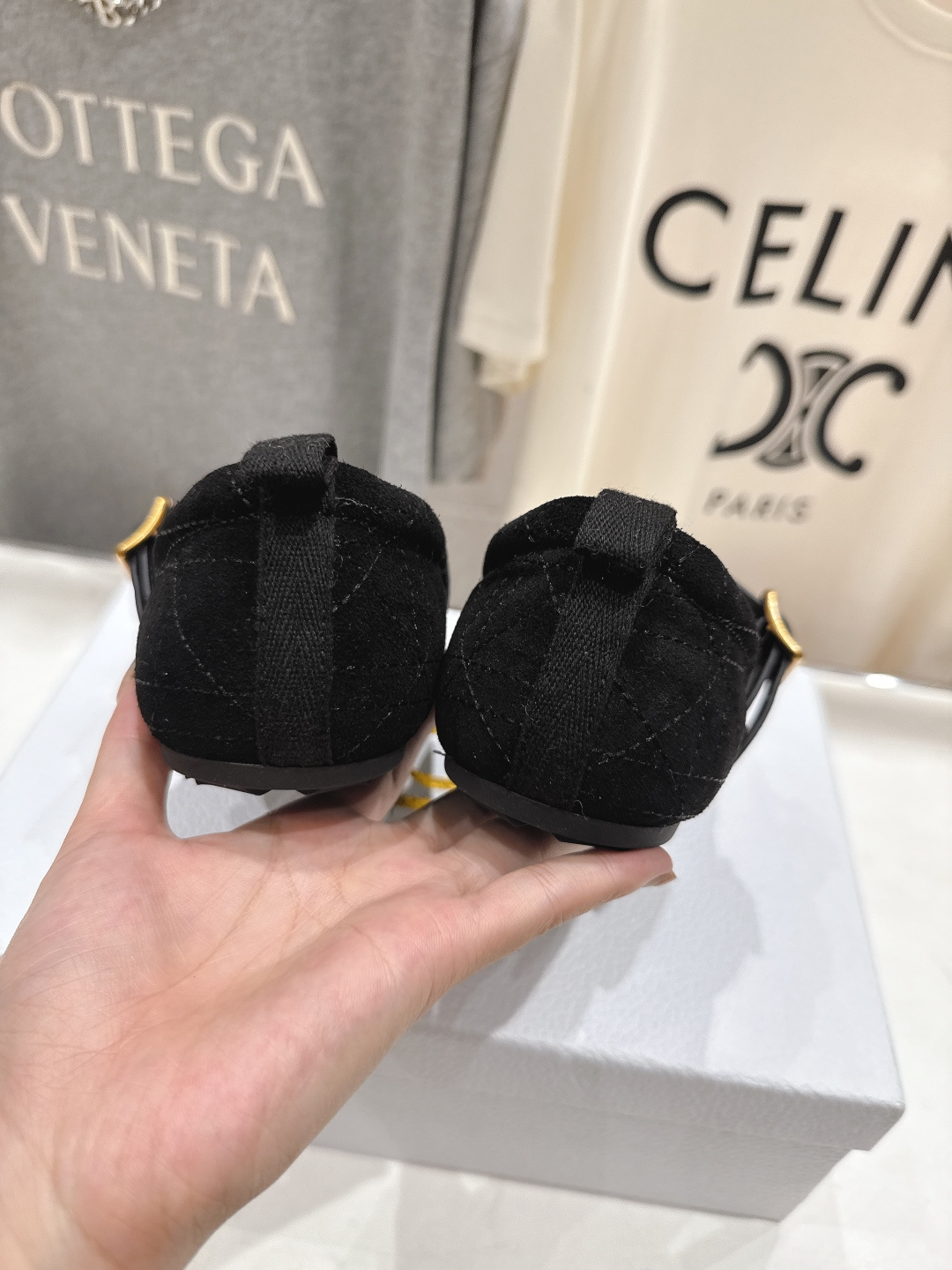 高版本出厂 Dior*迪奥D家F050 2025ss秋冬新款仙女风平底玛丽珍羊毛里单鞋毛毛鞋1:1原版复