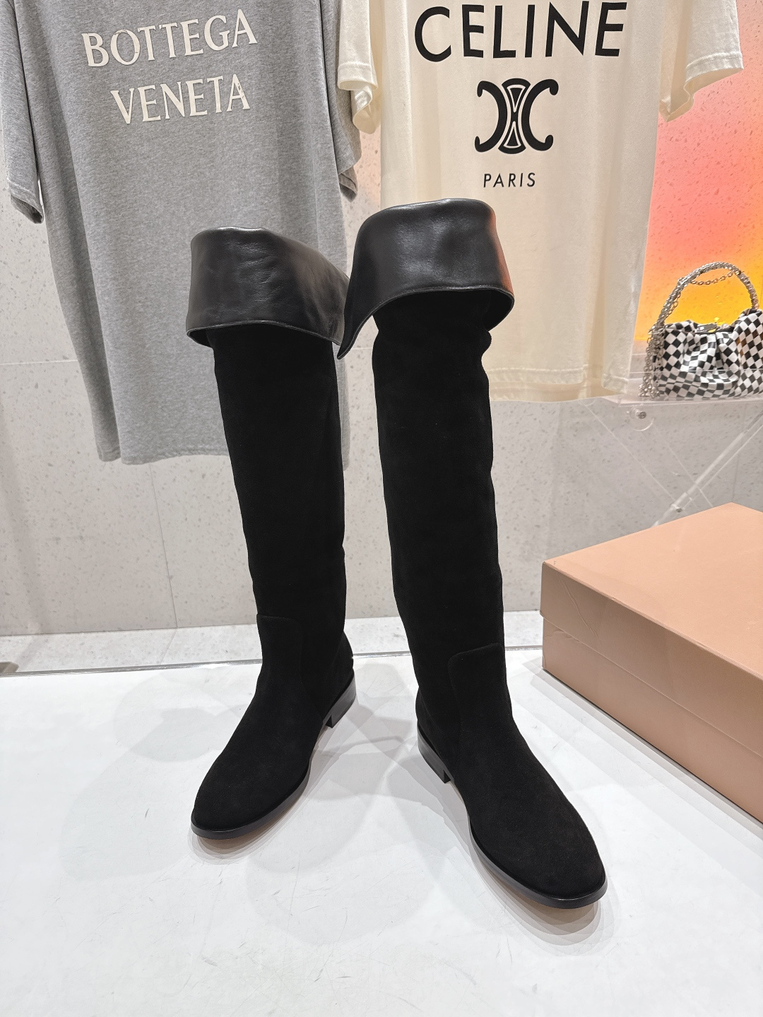 高版本出厂 Gianvito Rossi/吉安维托·罗西 F017 GR 2025ss新款性感平底过膝长