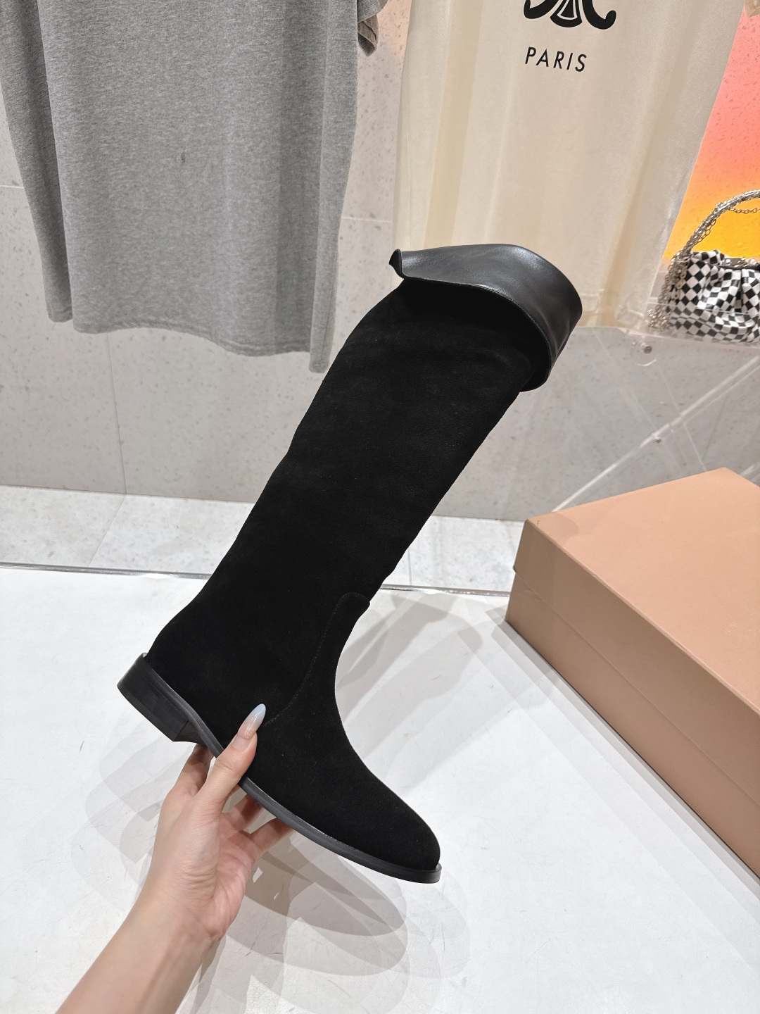 高版本出厂 Gianvito Rossi/吉安维托·罗西 F017 GR 2025ss新款性感平底过膝长