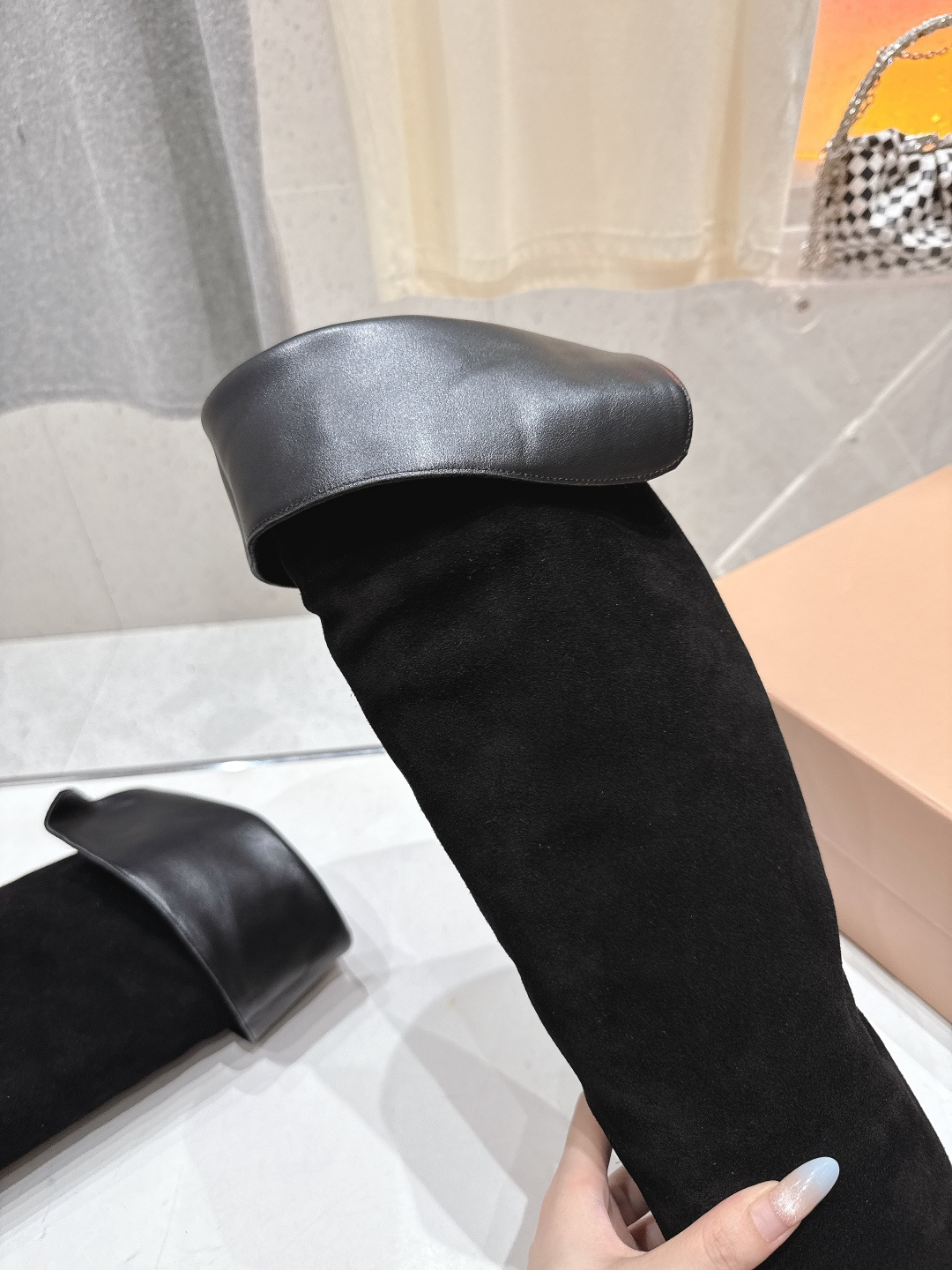 高版本出厂 Gianvito Rossi/吉安维托·罗西 F017 GR 2025ss新款性感平底过膝长