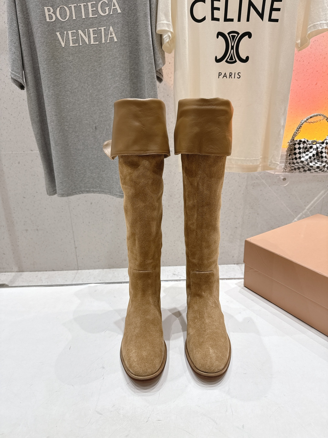 高版本出厂 Gianvito Rossi/吉安维托·罗西 F017 GR 2025ss新款性感平底过膝长