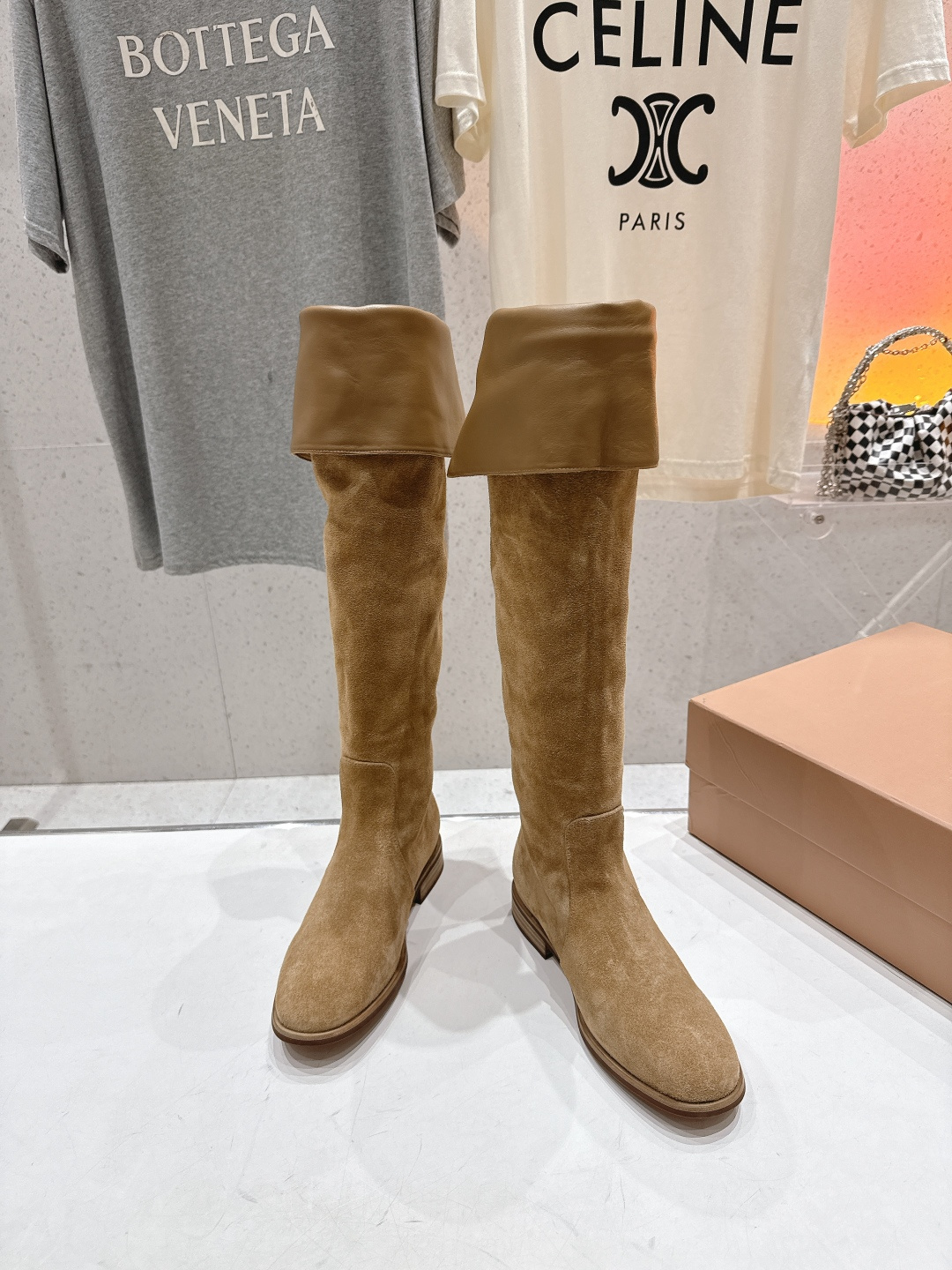 高版本出厂 Gianvito Rossi/吉安维托·罗西 F017 GR 2025ss新款性感平底过膝长