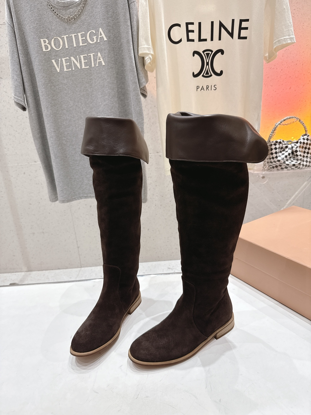 高版本出厂 Gianvito Rossi/吉安维托·罗西 F017 GR 2025ss新款性感平底过膝长