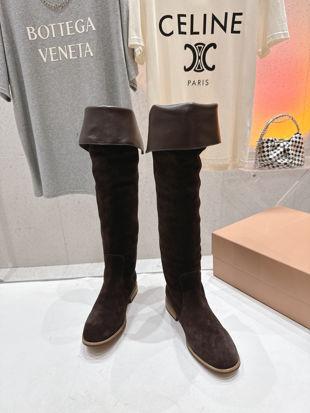 高版本出厂 Gianvito Rossi/吉安维托·罗西 F017 GR 2025ss新款性感平底过膝长