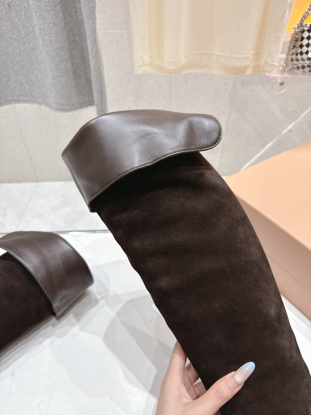 高版本出厂 Gianvito Rossi/吉安维托·罗西 F017 GR 2025ss新款性感平底过膝长