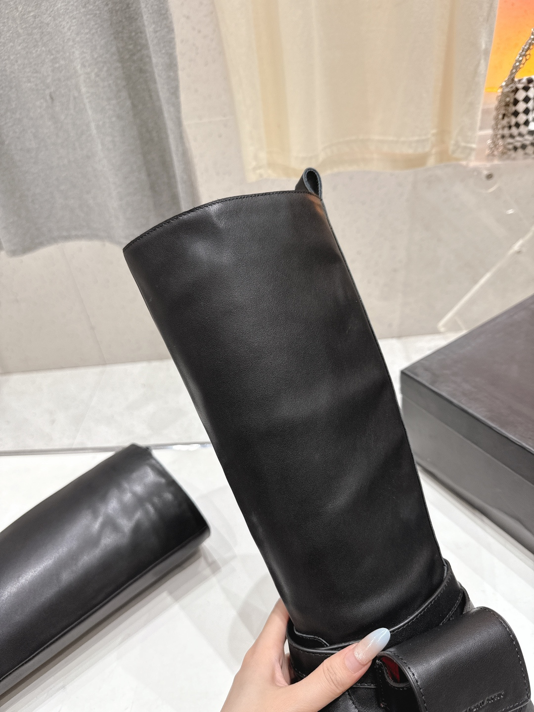 高版本出厂 🆕超🔥小众品牌DYMONLATRY 2025ss秋冬新款厚底工装靴马丁靴绑带中靴自带厚底增高