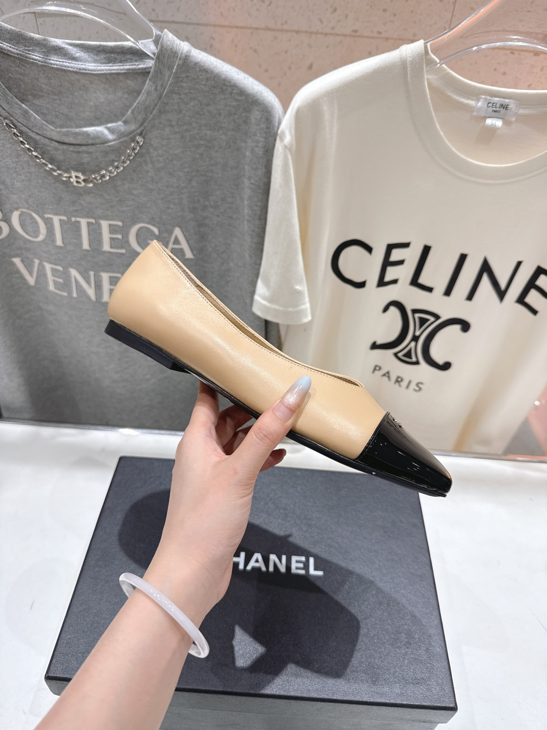 高版本出厂 Chanel* 香奈儿小香F016 2026ss早春走秀新款玛丽珍平底单鞋专柜简直疯抢了，各