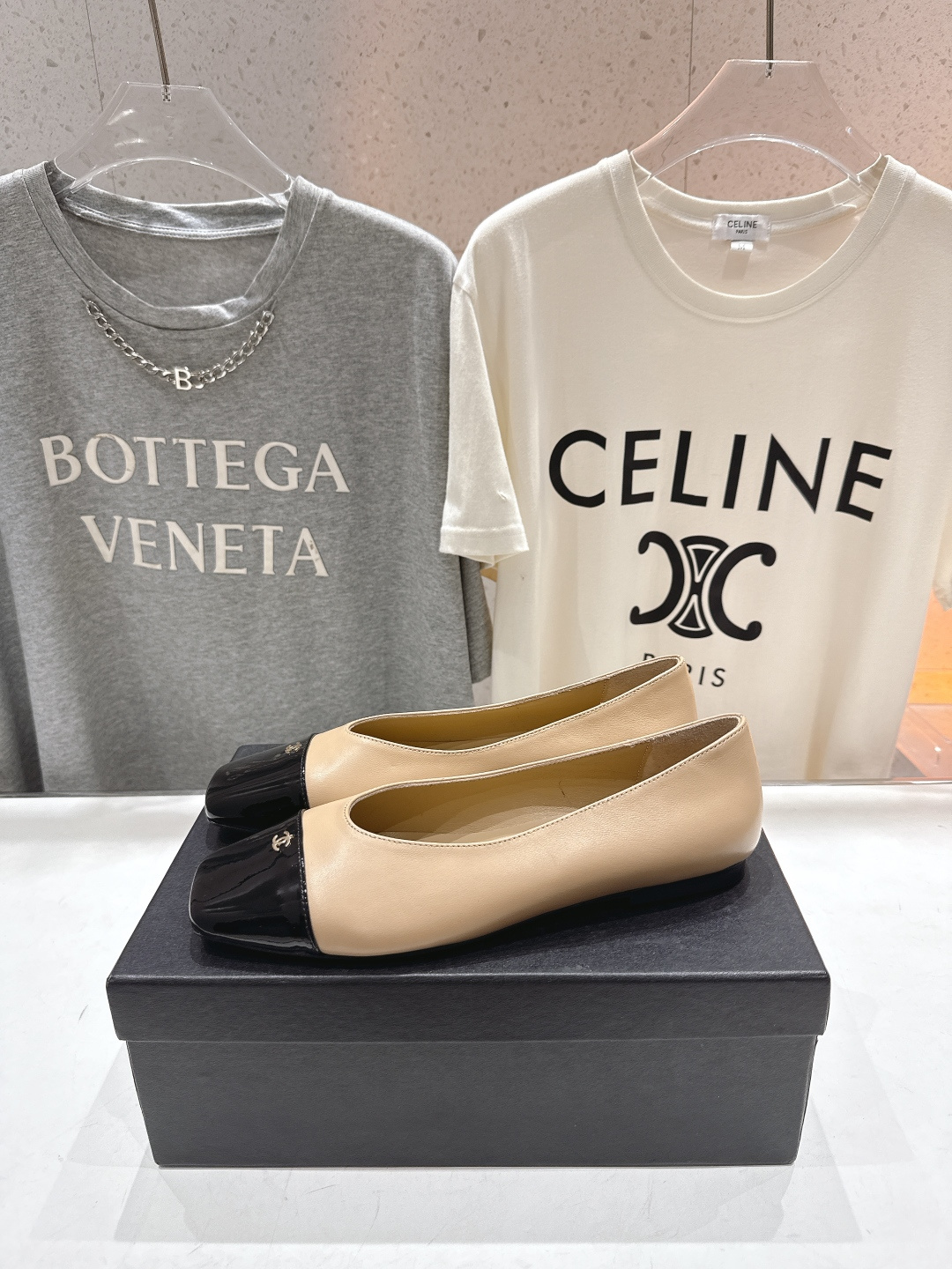 高版本出厂 Chanel* 香奈儿小香F016 2026ss早春走秀新款玛丽珍平底单鞋专柜简直疯抢了，各