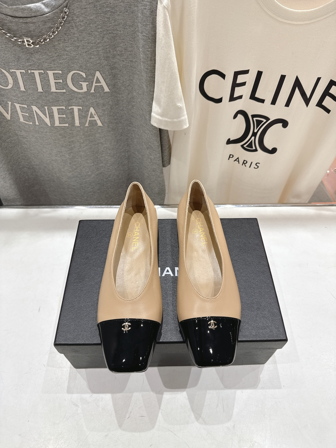 高版本出厂 Chanel* 香奈儿小香F016 2026ss早春走秀新款玛丽珍平底单鞋专柜简直疯抢了，各