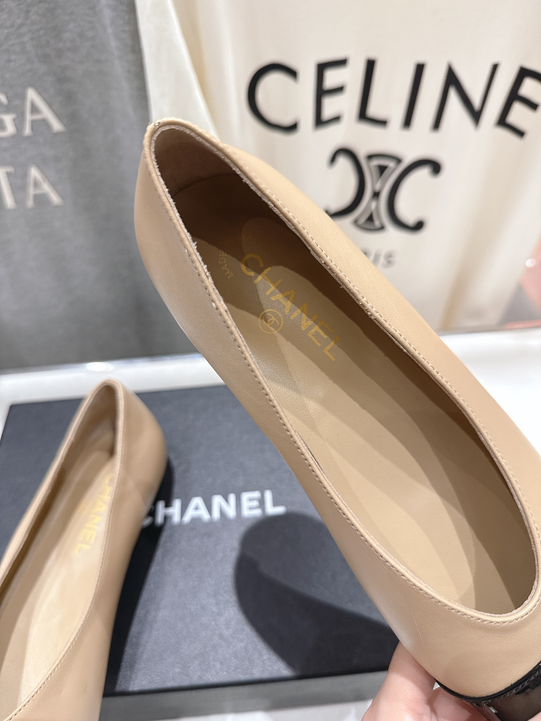 高版本出厂 Chanel* 香奈儿小香F016 2026ss早春走秀新款玛丽珍平底单鞋专柜简直疯抢了，各