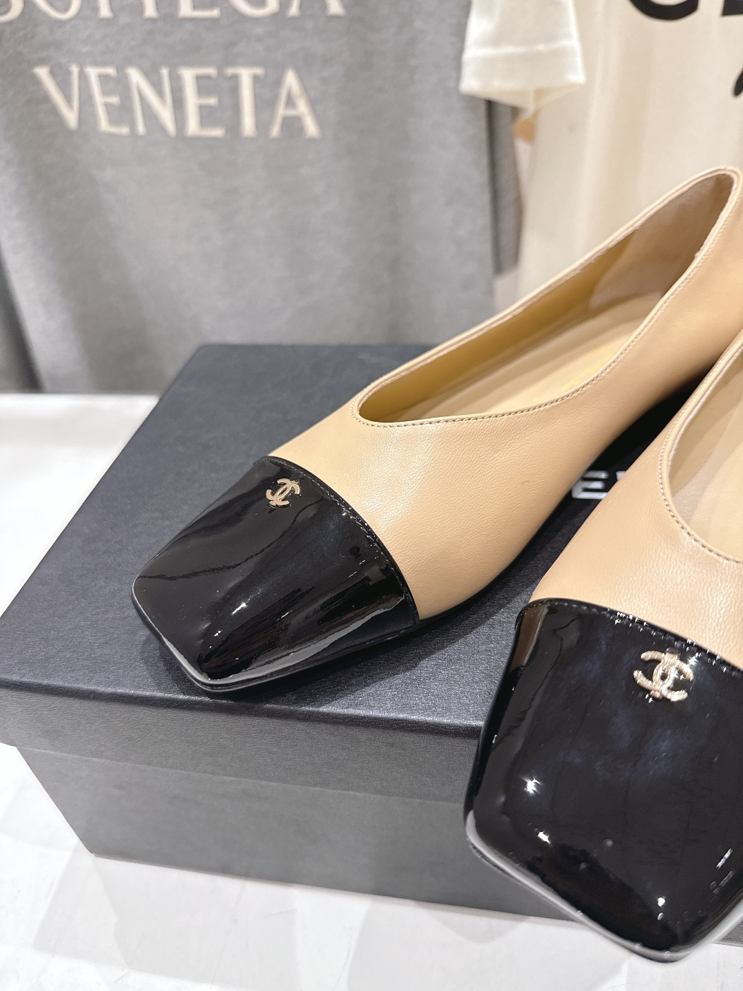 高版本出厂 Chanel* 香奈儿小香F016 2026ss早春走秀新款玛丽珍平底单鞋专柜简直疯抢了，各