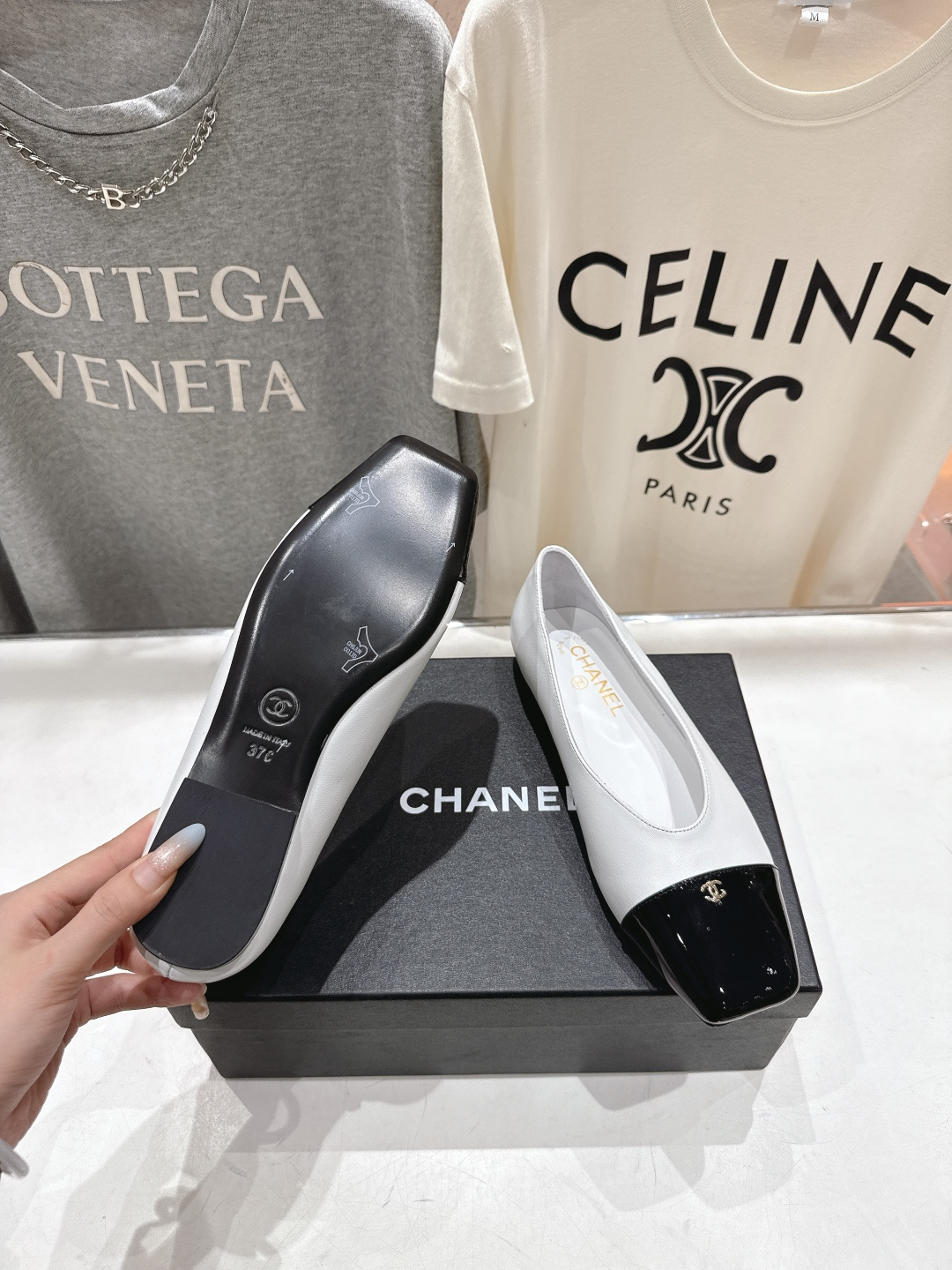 高版本出厂 Chanel* 香奈儿小香F016 2026ss早春走秀新款玛丽珍平底单鞋专柜简直疯抢了，各