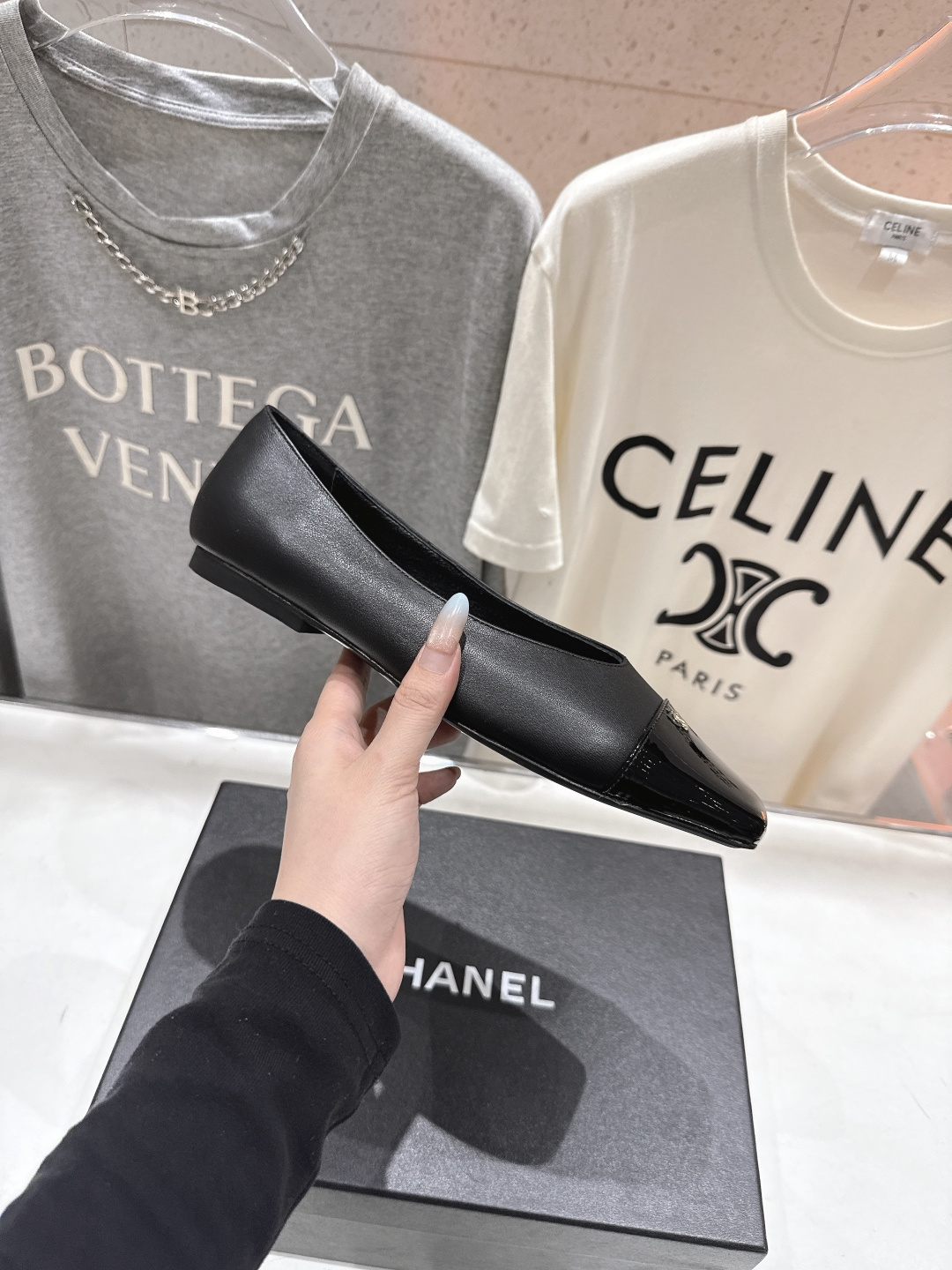 高版本出厂 Chanel* 香奈儿小香F016 2026ss早春走秀新款玛丽珍平底单鞋专柜简直疯抢了，各