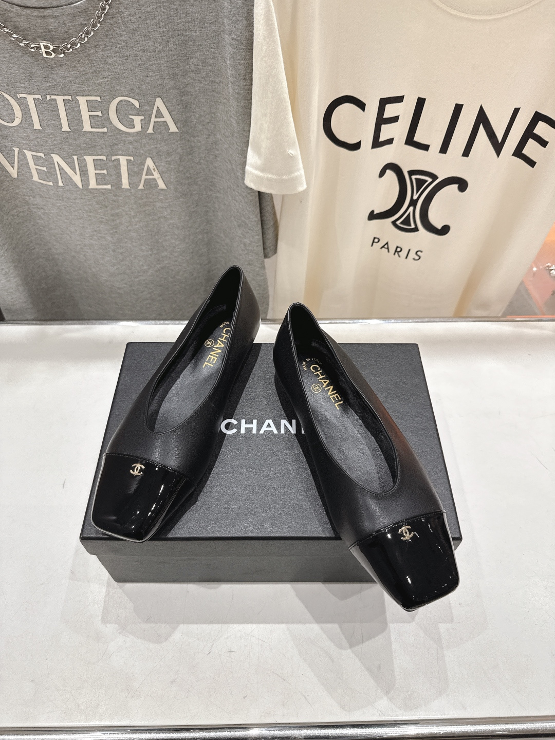 高版本出厂 Chanel* 香奈儿小香F016 2026ss早春走秀新款玛丽珍平底单鞋专柜简直疯抢了，各