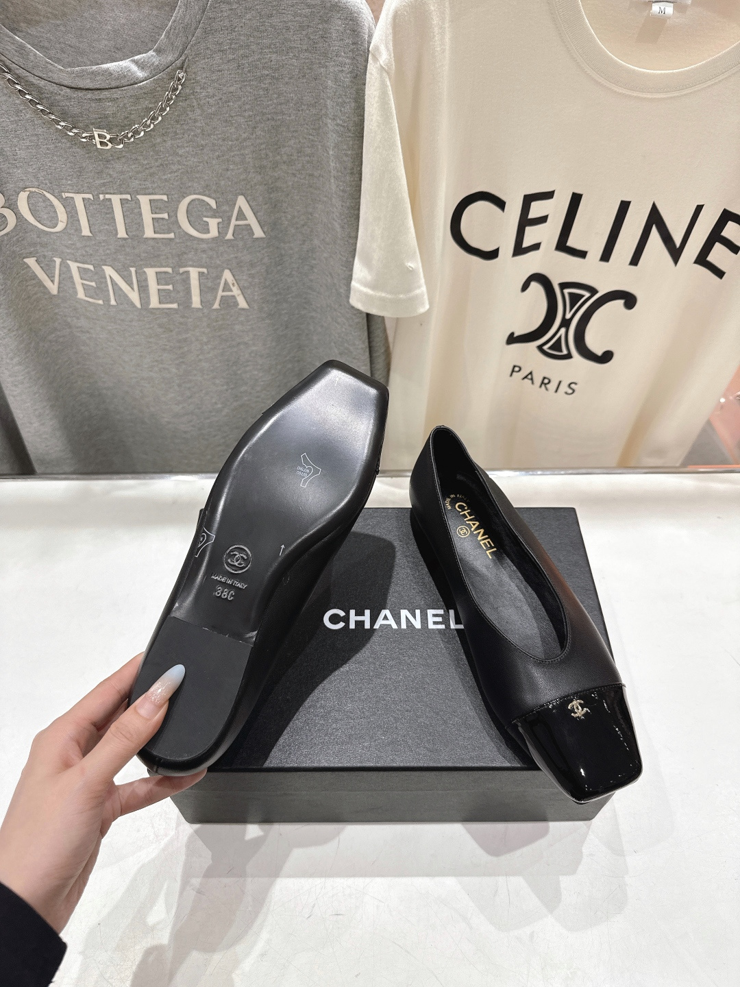 高版本出厂 Chanel* 香奈儿小香F016 2026ss早春走秀新款玛丽珍平底单鞋专柜简直疯抢了，各