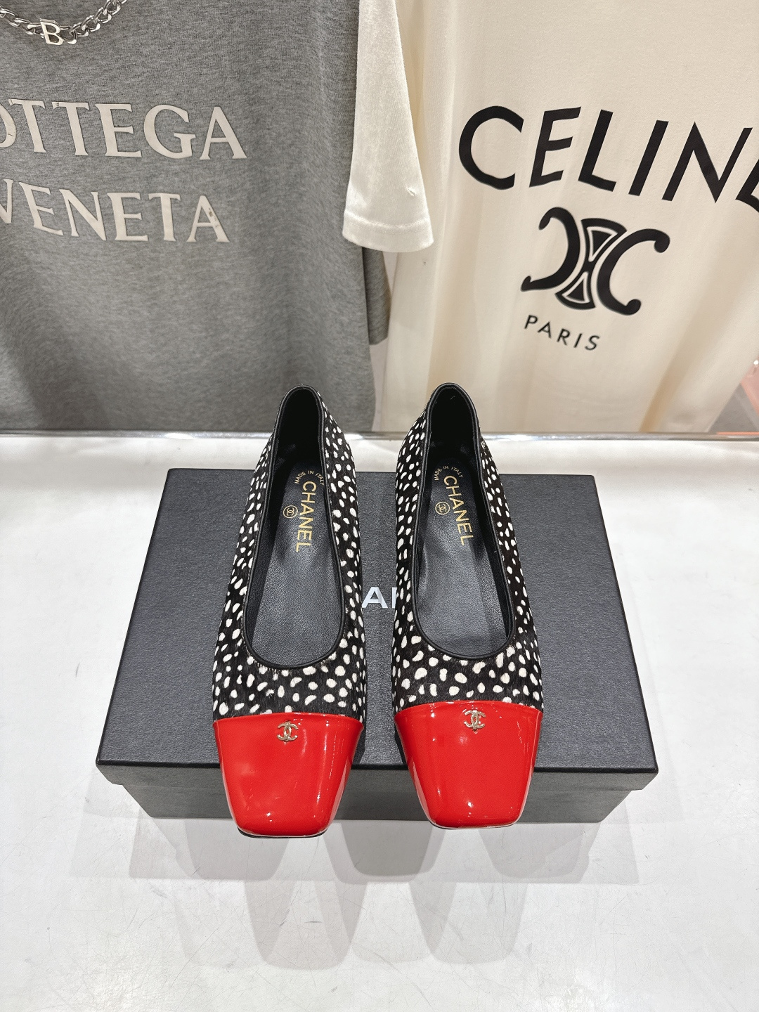 高版本出厂 Chanel* 香奈儿小香F016 2026ss早春走秀新款玛丽珍平底单鞋专柜简直疯抢了，各