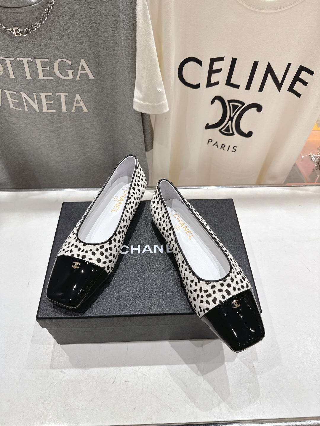 高版本出厂 Chanel* 香奈儿小香F016 2026ss早春走秀新款玛丽珍平底单鞋专柜简直疯抢了，各