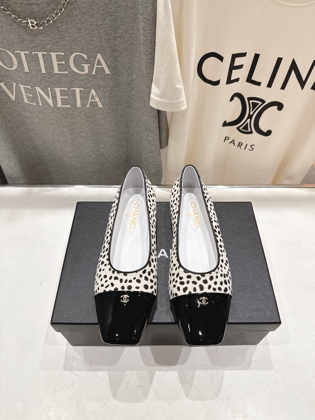 高版本出厂 Chanel* 香奈儿小香F016 2026ss早春走秀新款玛丽珍平底单鞋专柜简直疯抢了，各