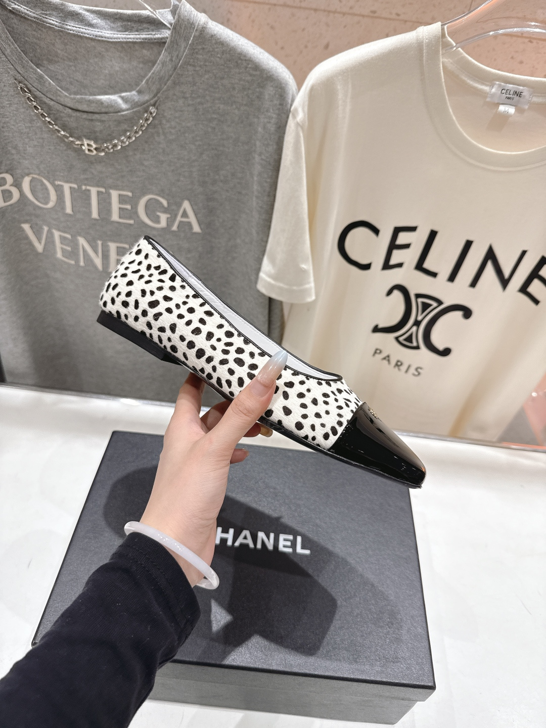 高版本出厂 Chanel* 香奈儿小香F016 2026ss早春走秀新款玛丽珍平底单鞋专柜简直疯抢了，各