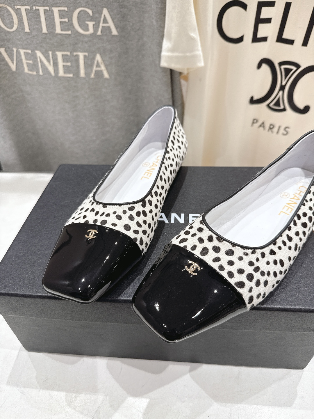 高版本出厂 Chanel* 香奈儿小香F016 2026ss早春走秀新款玛丽珍平底单鞋专柜简直疯抢了，各