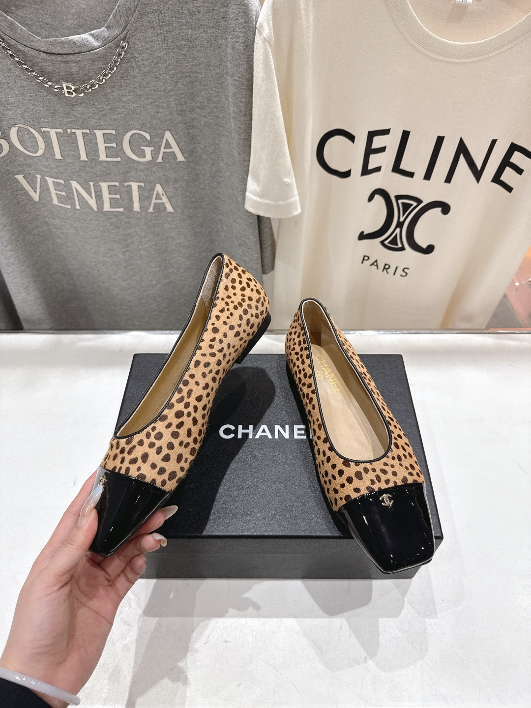 高版本出厂 Chanel* 香奈儿小香F016 2026ss早春走秀新款玛丽珍平底单鞋专柜简直疯抢了，各