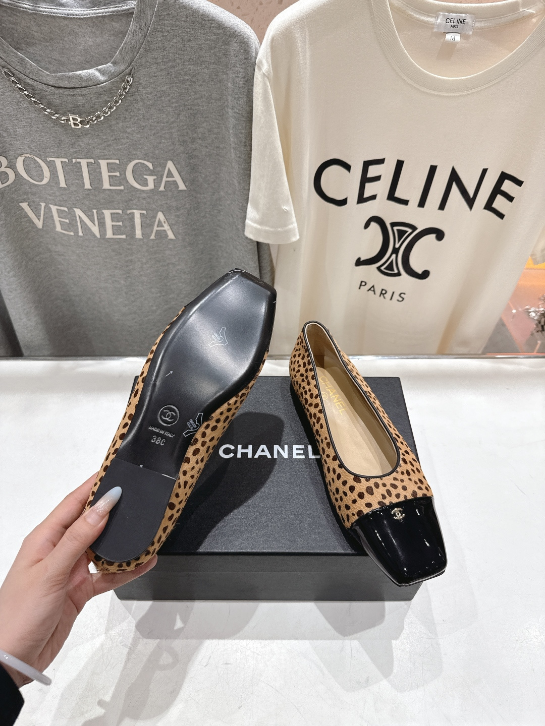 高版本出厂 Chanel* 香奈儿小香F016 2026ss早春走秀新款玛丽珍平底单鞋专柜简直疯抢了，各