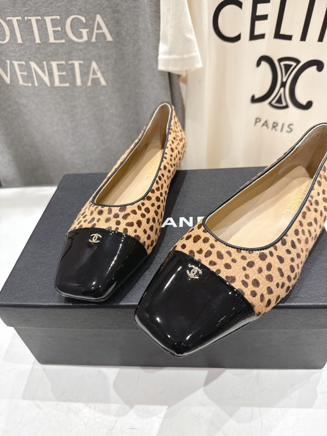 高版本出厂 Chanel* 香奈儿小香F016 2026ss早春走秀新款玛丽珍平底单鞋专柜简直疯抢了，各