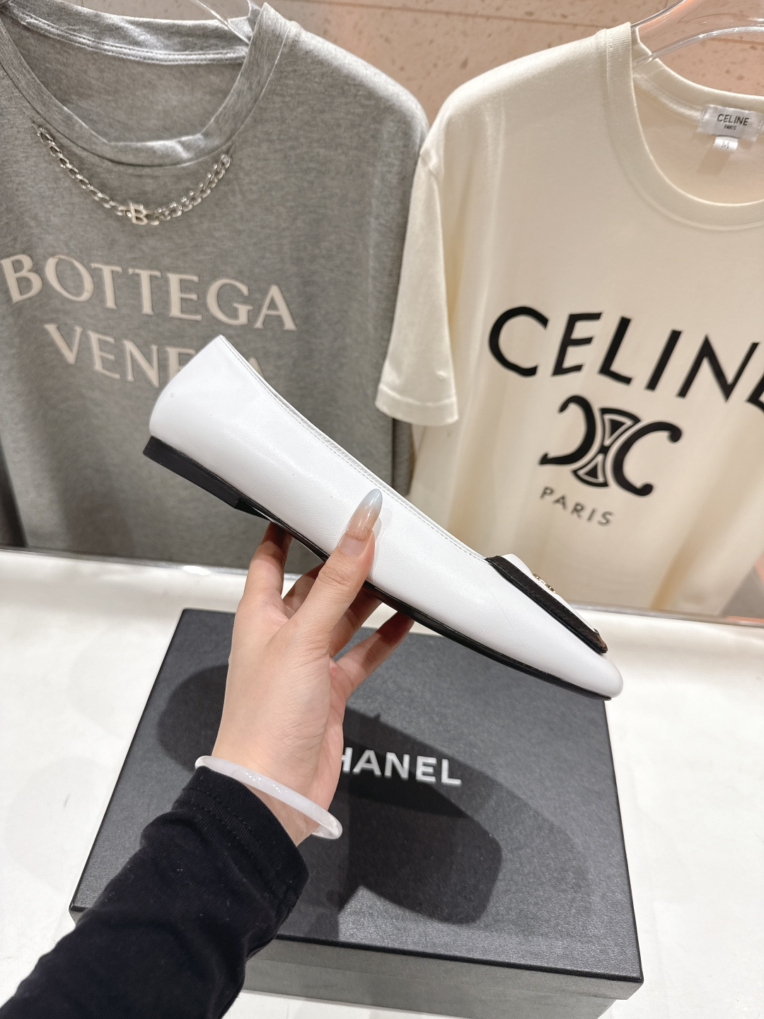 高版本出厂 Chanel* 香奈儿小香F016 2026ss早春走秀新款玛丽珍平底单鞋专柜简直疯抢了，各