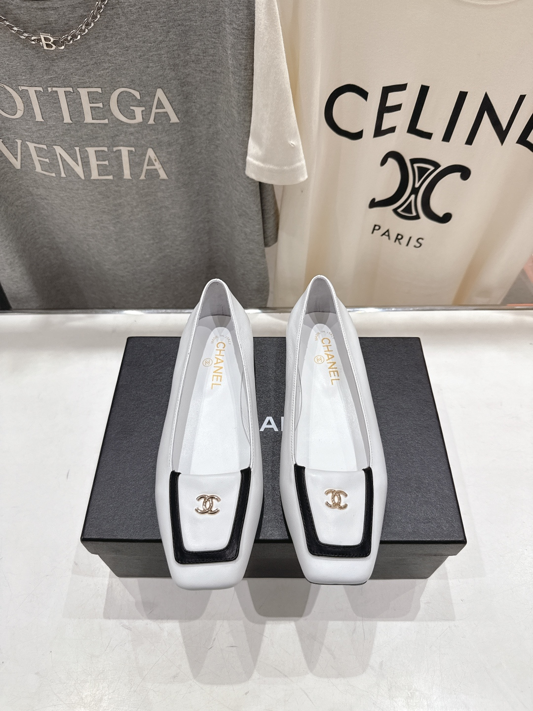 高版本出厂 Chanel* 香奈儿小香F016 2026ss早春走秀新款玛丽珍平底单鞋专柜简直疯抢了，各
