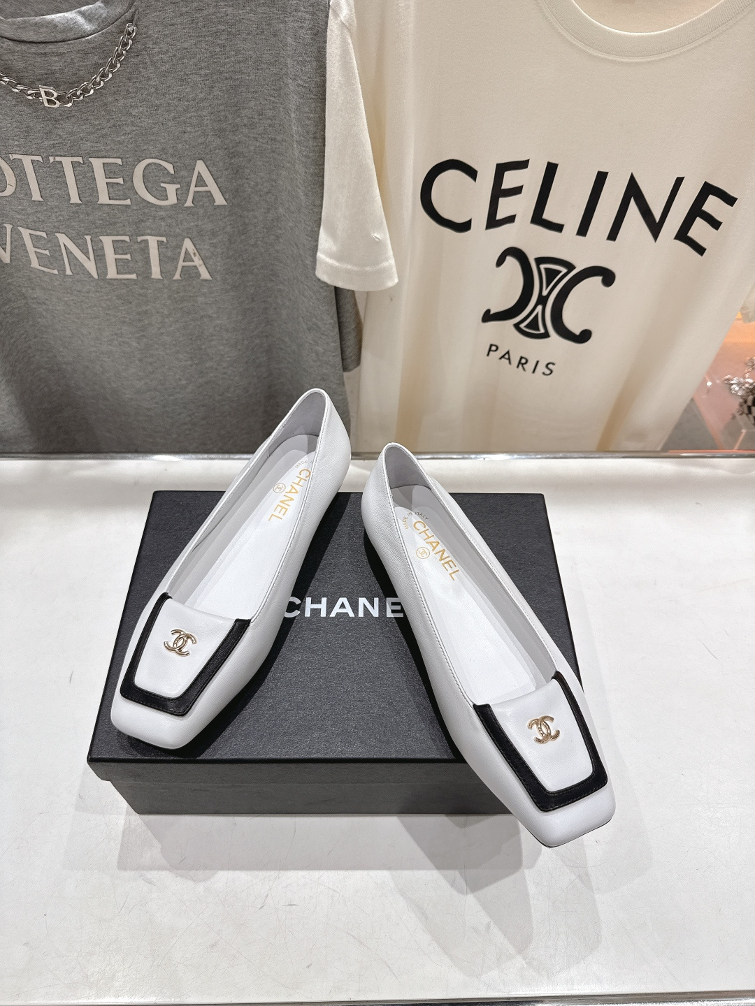 高版本出厂 Chanel* 香奈儿小香F016 2026ss早春走秀新款玛丽珍平底单鞋专柜简直疯抢了，各