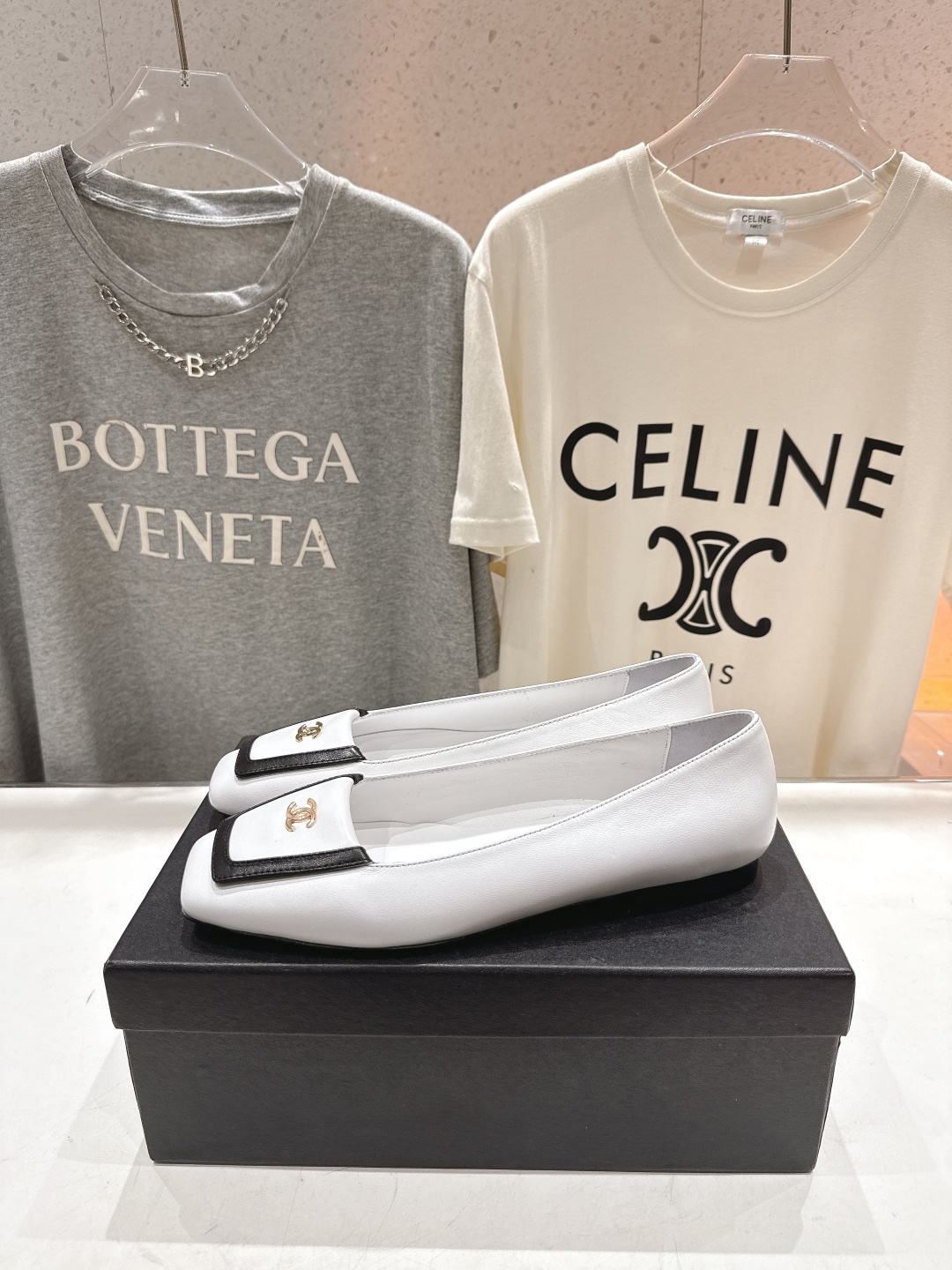 高版本出厂 Chanel* 香奈儿小香F016 2026ss早春走秀新款玛丽珍平底单鞋专柜简直疯抢了，各