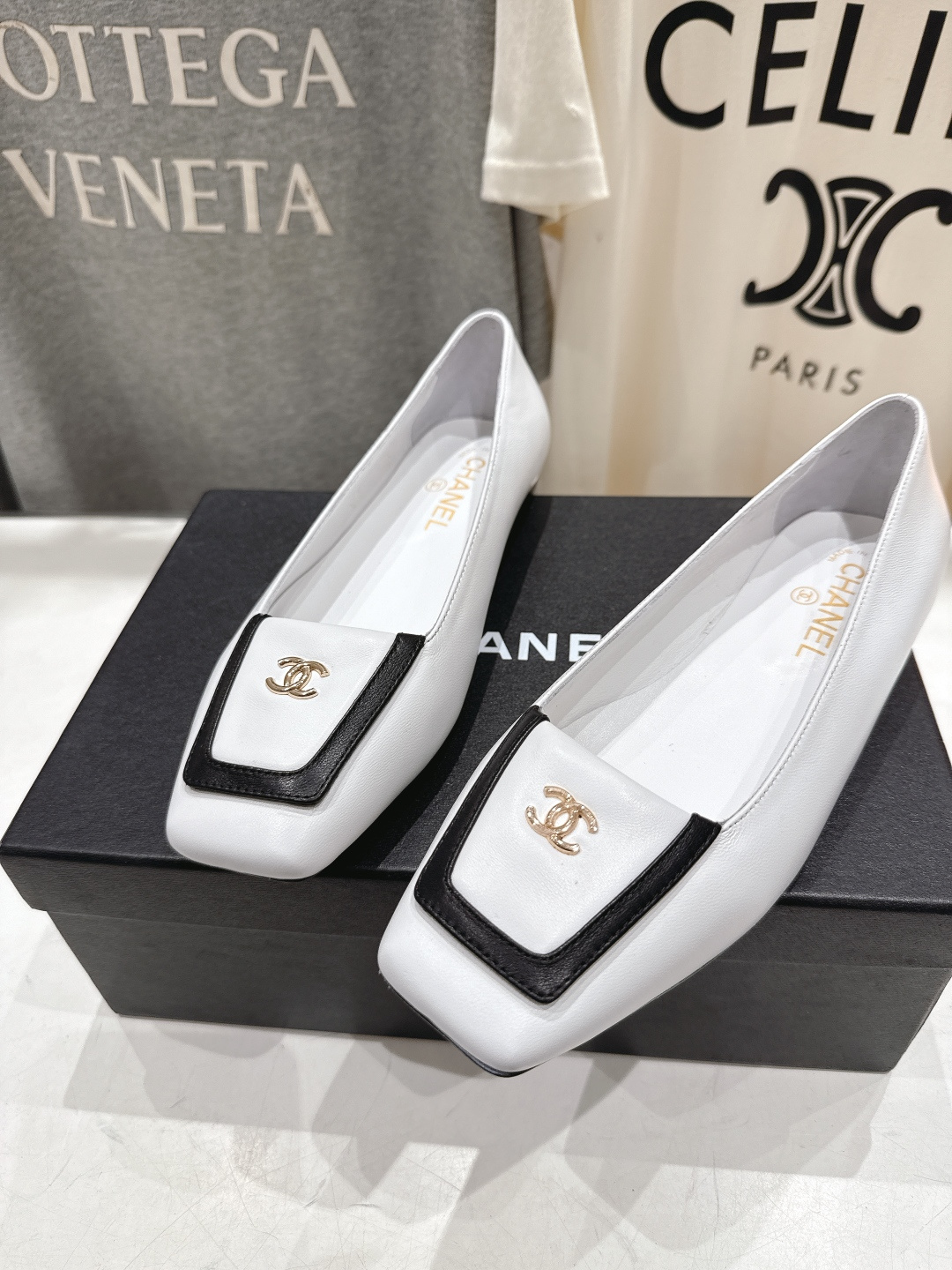 高版本出厂 Chanel* 香奈儿小香F016 2026ss早春走秀新款玛丽珍平底单鞋专柜简直疯抢了，各