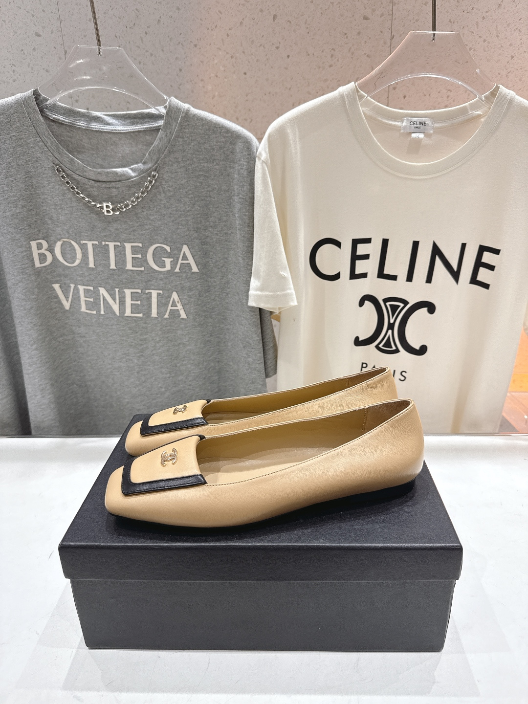 高版本出厂 Chanel* 香奈儿小香F016 2026ss早春走秀新款玛丽珍平底单鞋专柜简直疯抢了，各