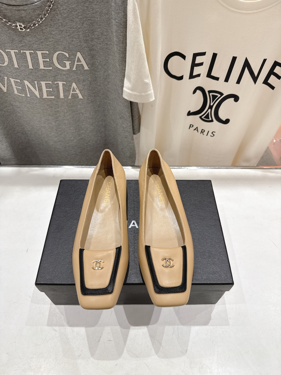 高版本出厂 Chanel* 香奈儿小香F016 2026ss早春走秀新款玛丽珍平底单鞋专柜简直疯抢了，各