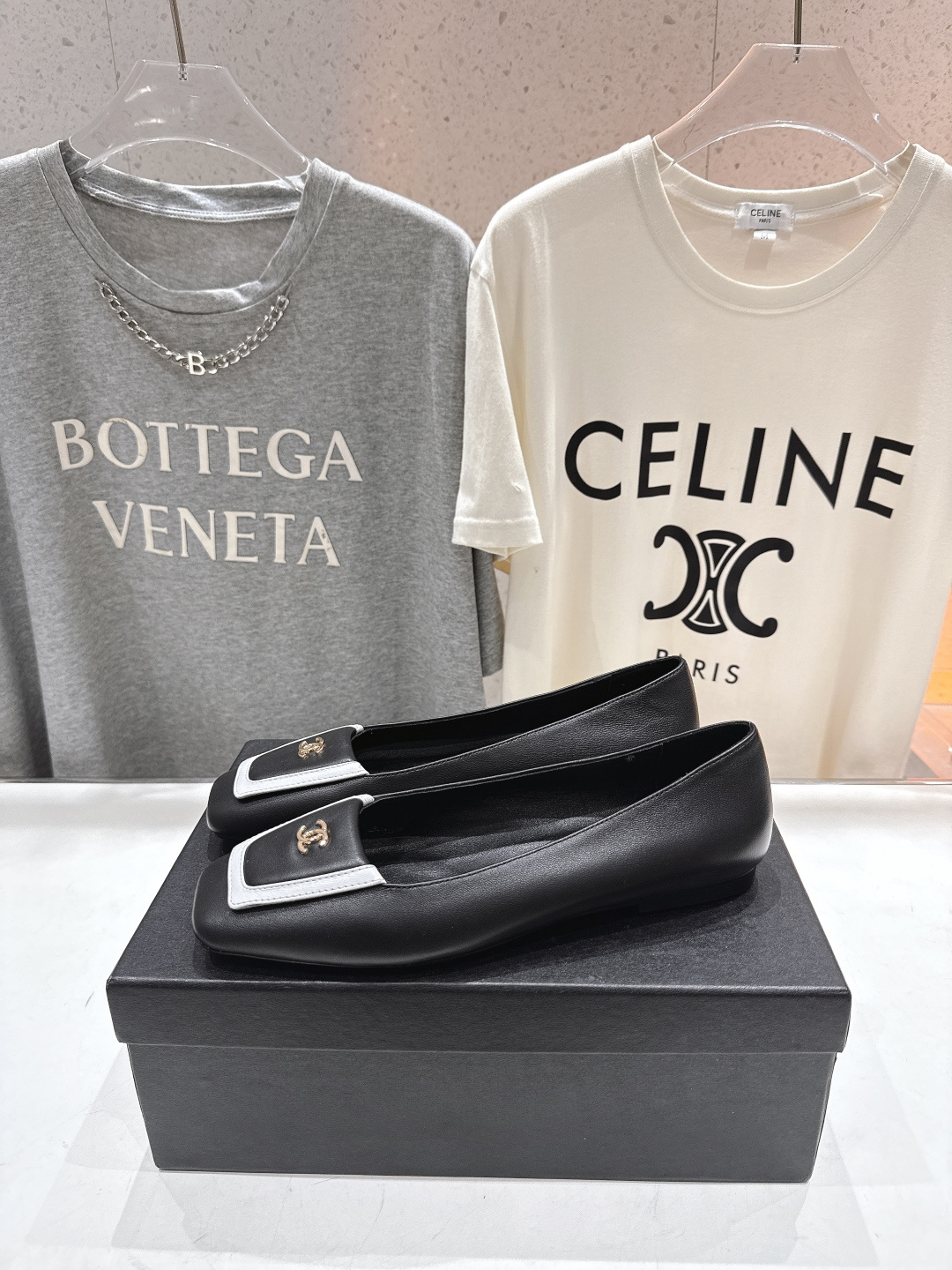 高版本出厂 Chanel* 香奈儿小香F016 2026ss早春走秀新款玛丽珍平底单鞋专柜简直疯抢了，各