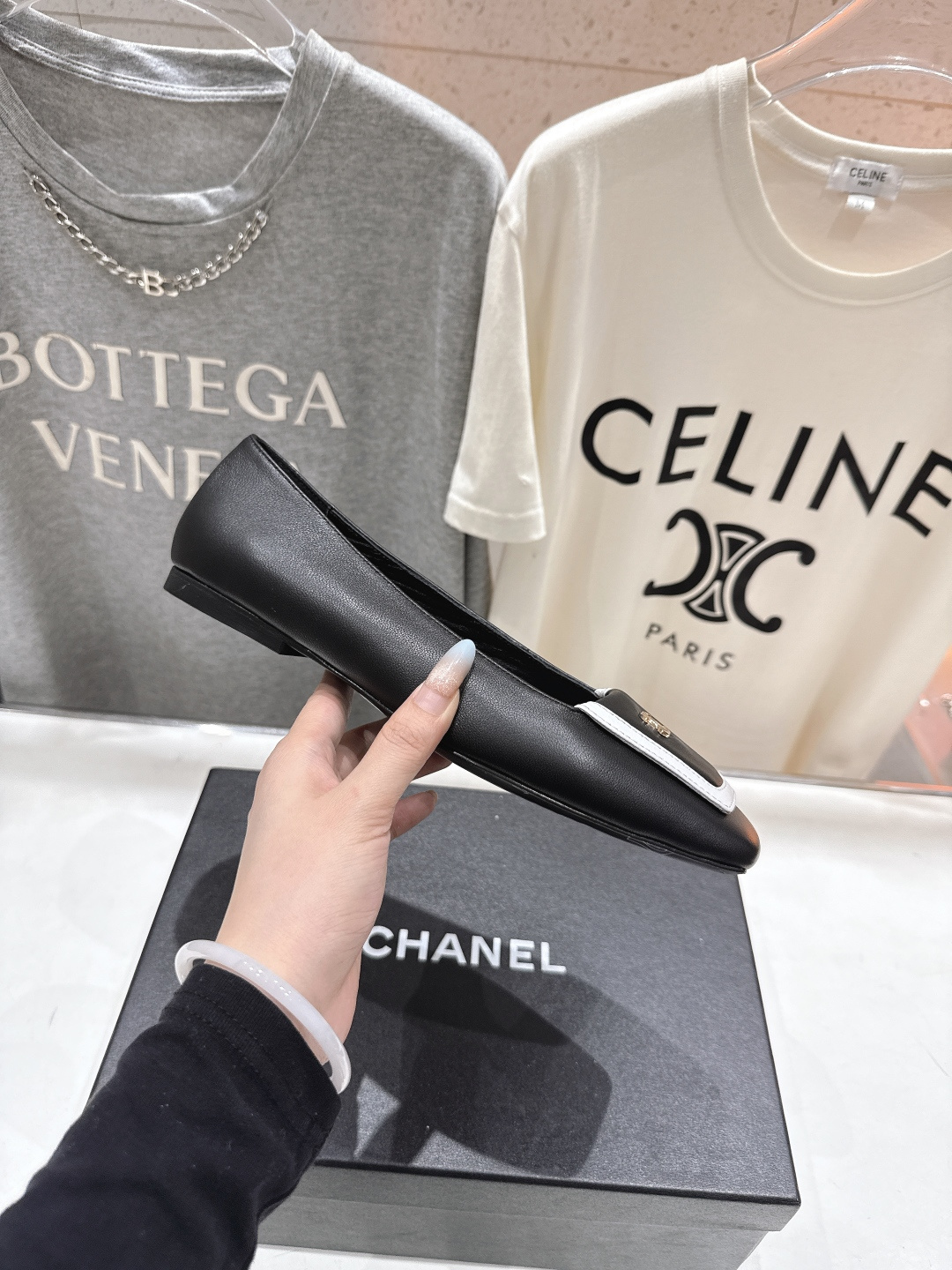 高版本出厂 Chanel* 香奈儿小香F016 2026ss早春走秀新款玛丽珍平底单鞋专柜简直疯抢了，各