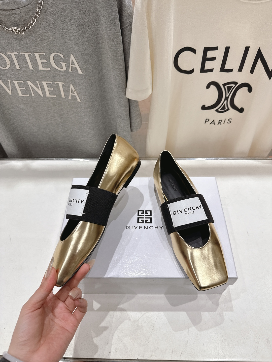 高版本出厂 Givenchy/纪梵希F030 26ss早春走秀新款 章若楠同款Sliced Square